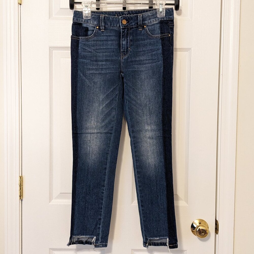 WHITE HOUSE BLACK MARKET the Straight Jeans